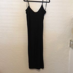 Zara Stretchy Midi Slip Dress